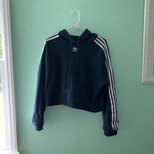 Cropped Adidas Hoodie